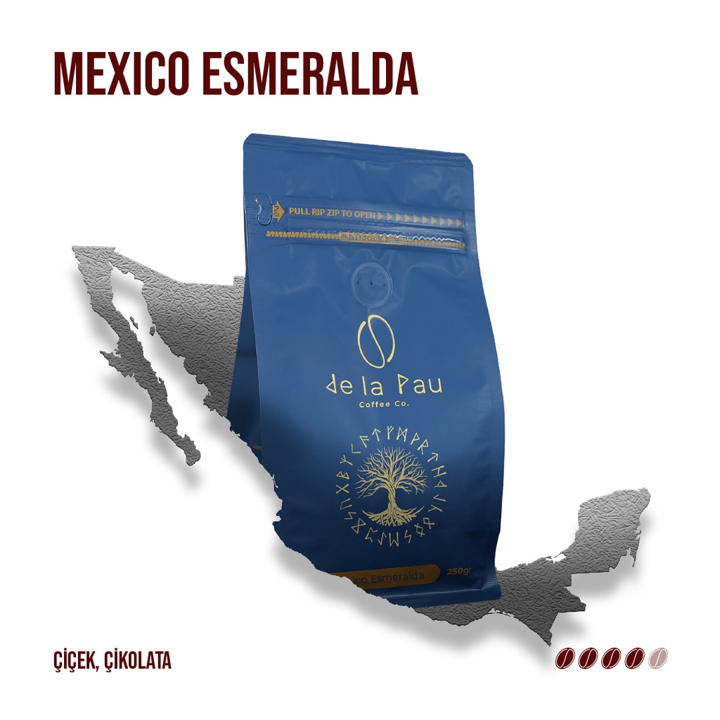 Mexico Esmeralda Yöresel Filtre Kahve